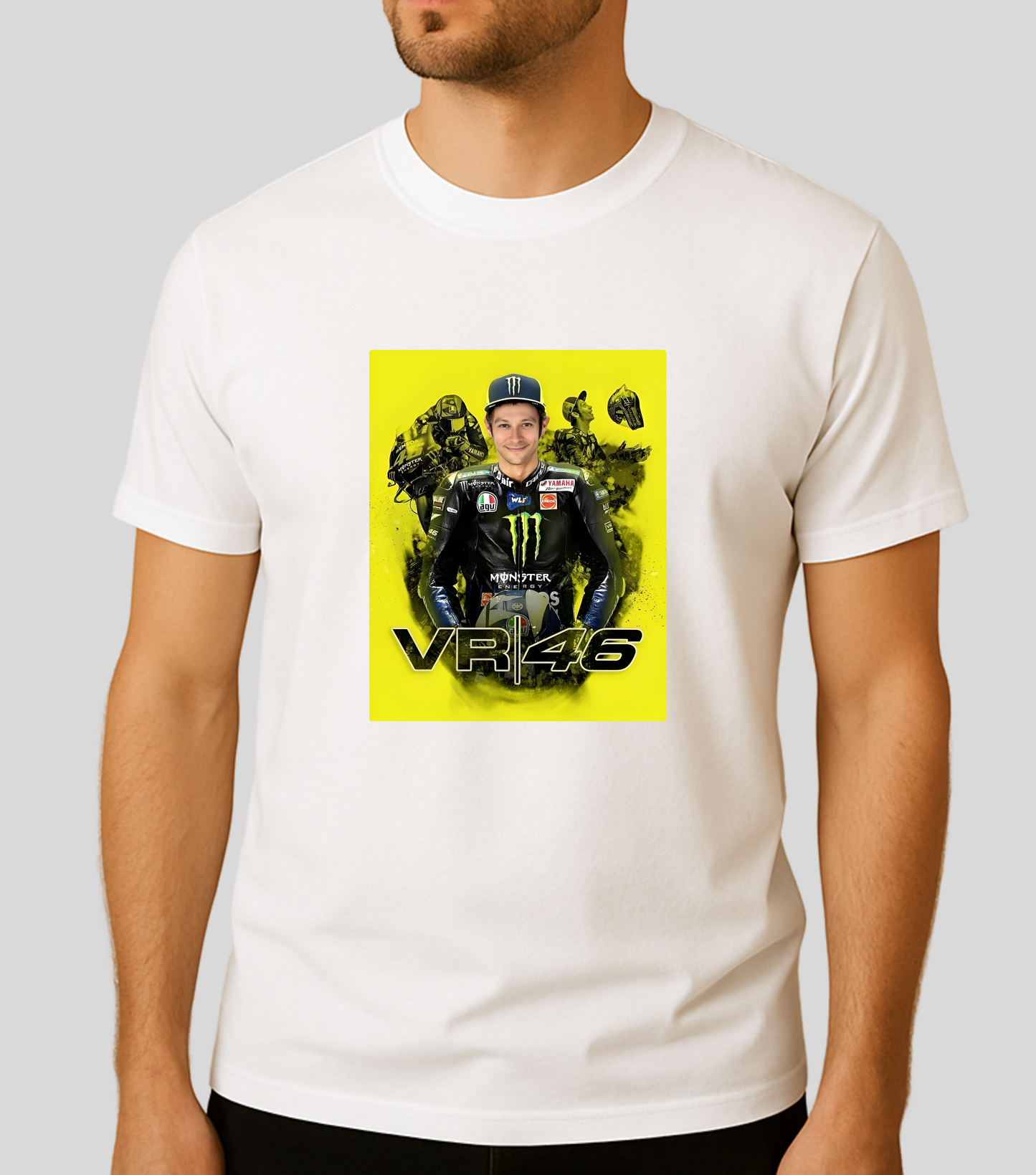 MotoGP : | Valentino Rossi Cover | 100% Cotton | Unisex