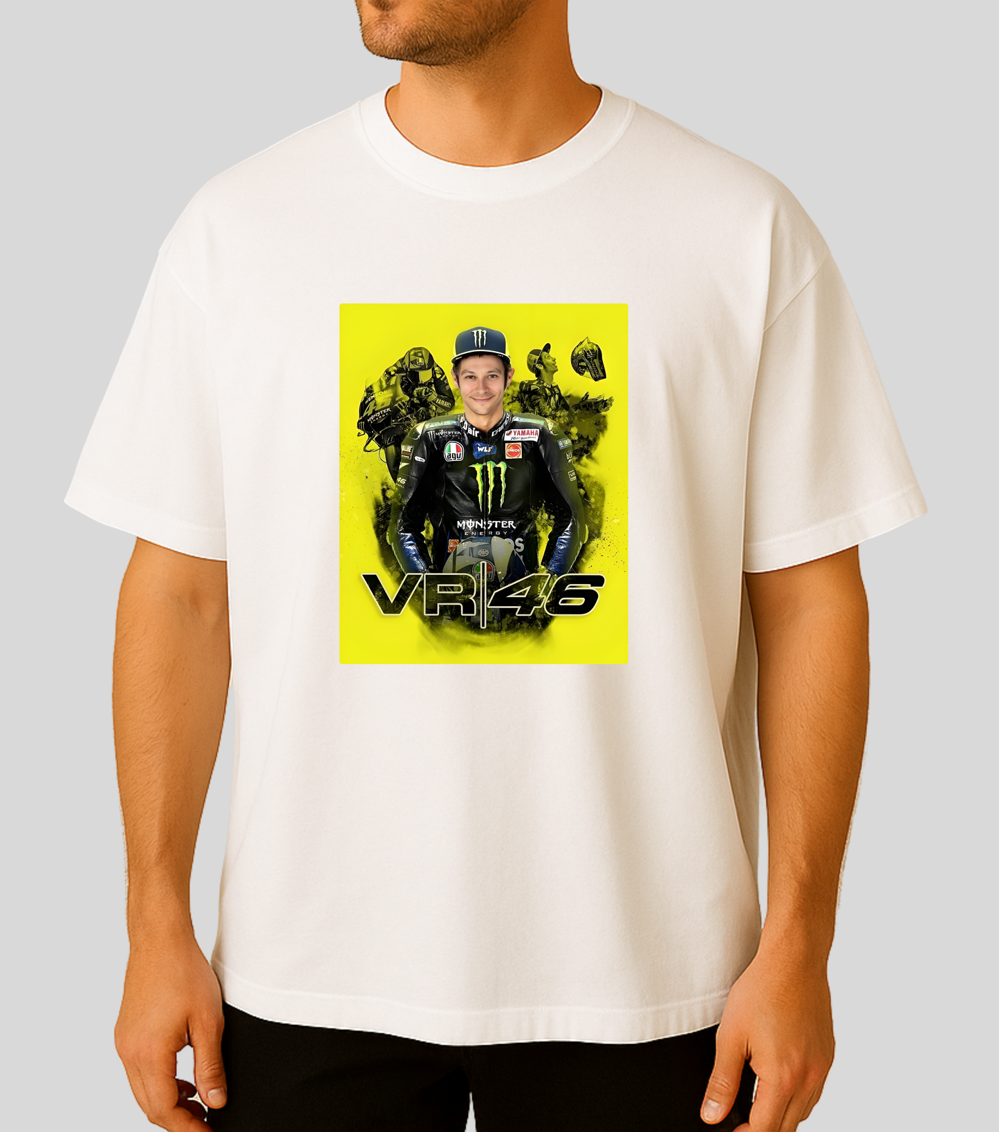 MotoGP : | Valentino Rossi Cover | 100% Cotton | Unisex