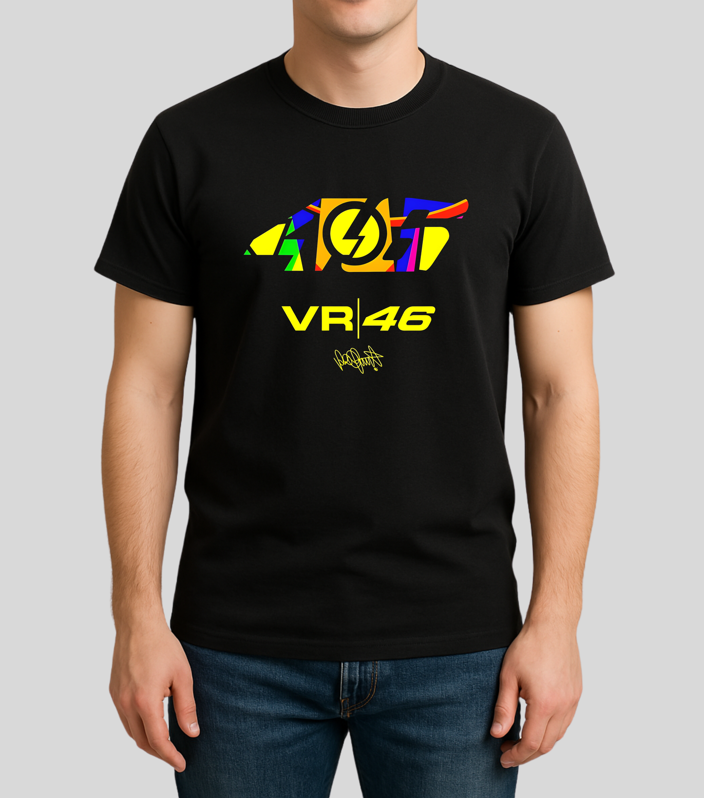 MotoGP :  Valentino Rossi 46 art VR46 | 100% Cotton | Unisex