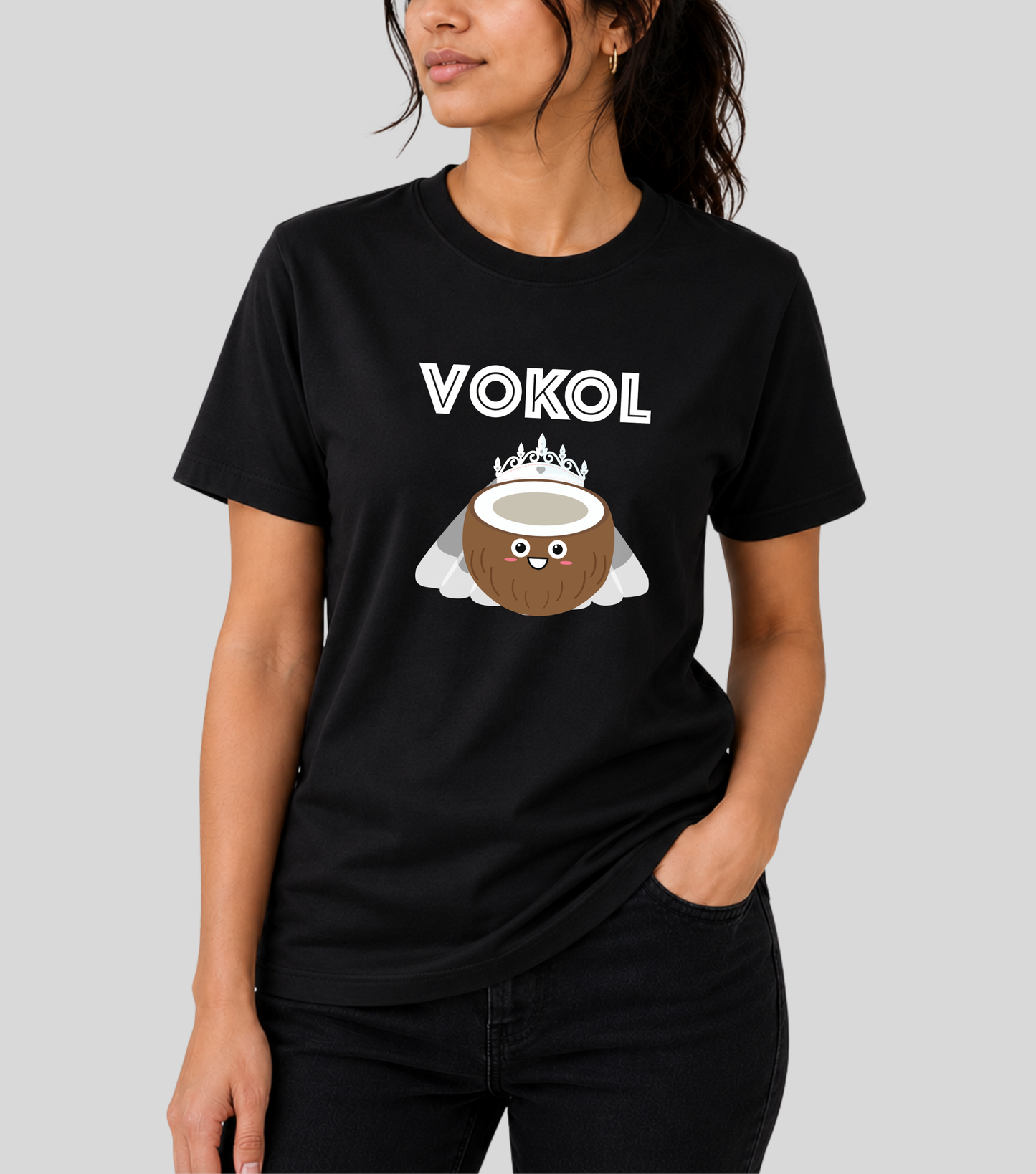 Wedding | Roce : Vokol Veil Tshirt | 100% Cotton | Unisex