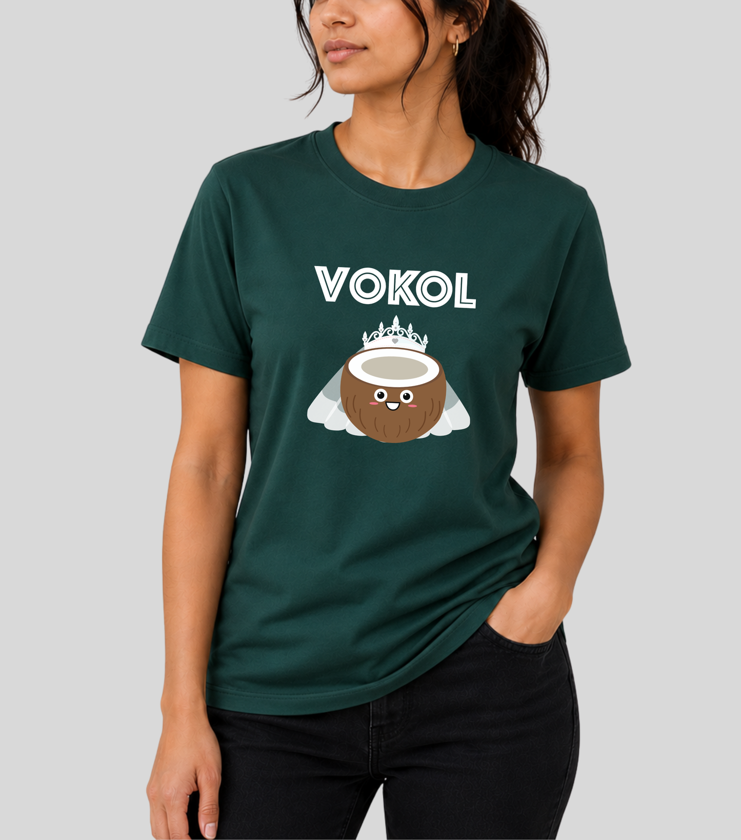 Wedding | Roce : Vokol Veil Tshirt | 100% Cotton | Unisex
