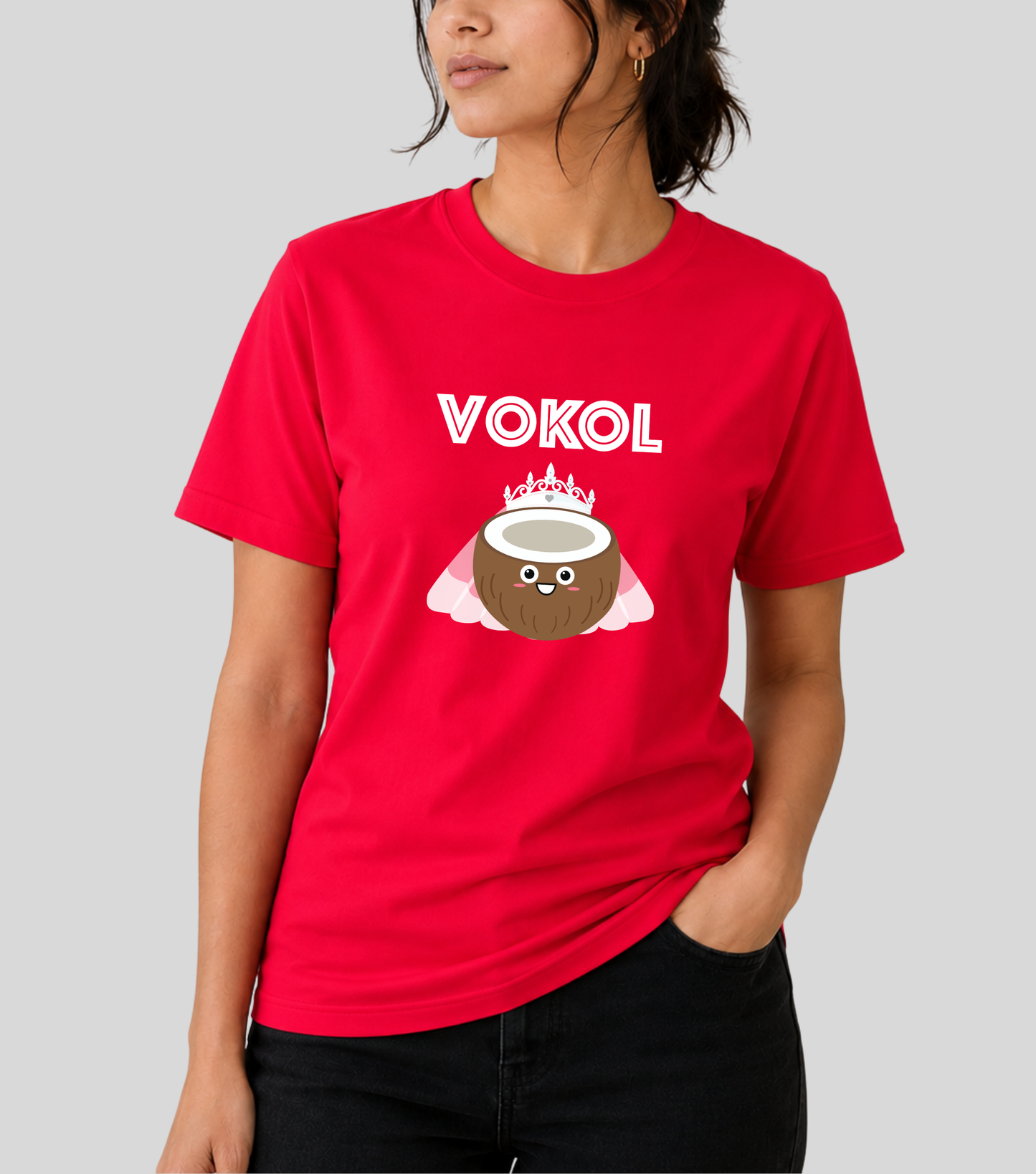 Wedding | Roce : Vokol Veil Tshirt | 100% Cotton | Unisex