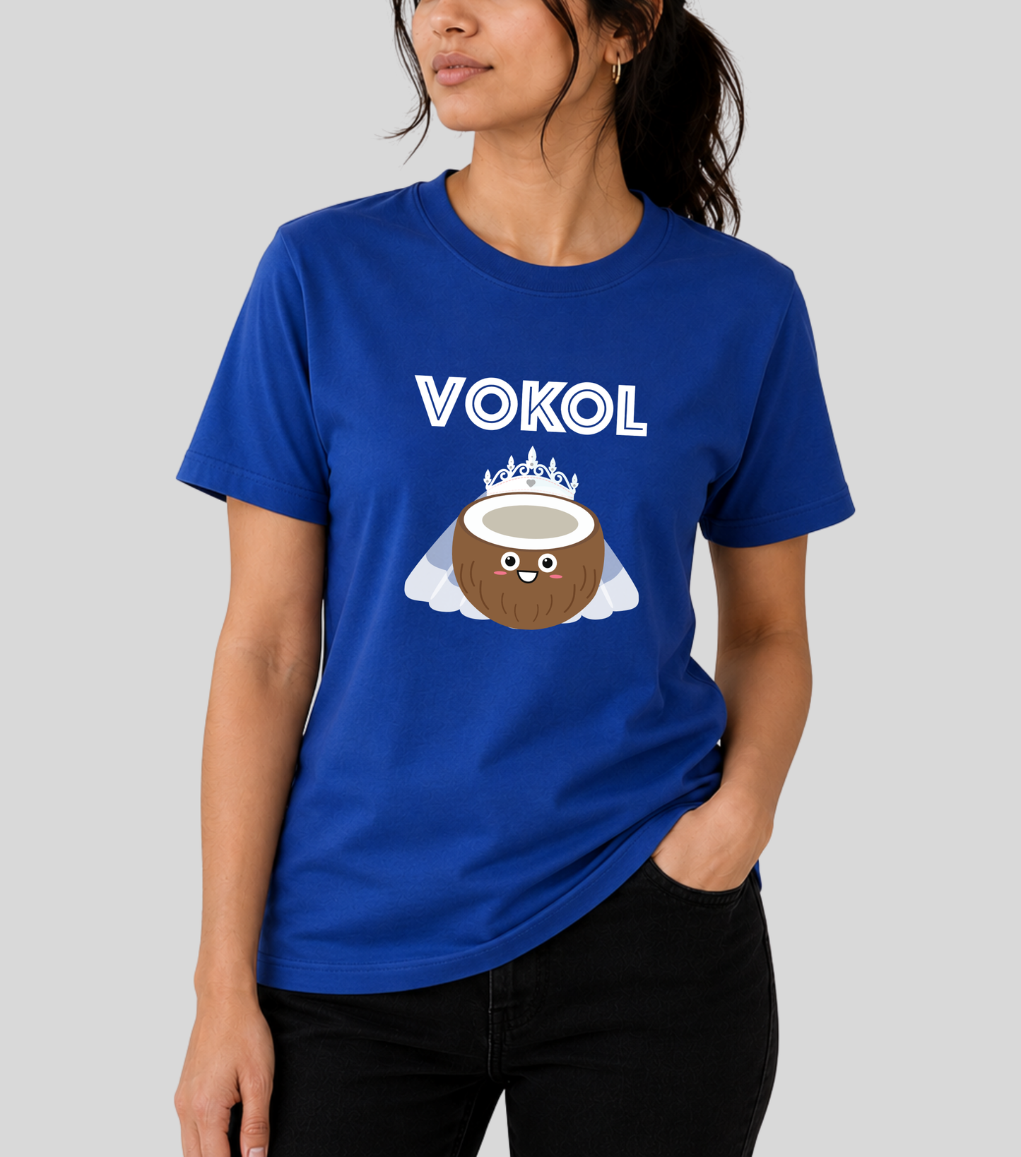 Wedding | Roce : Vokol Veil Tshirt | 100% Cotton | Unisex
