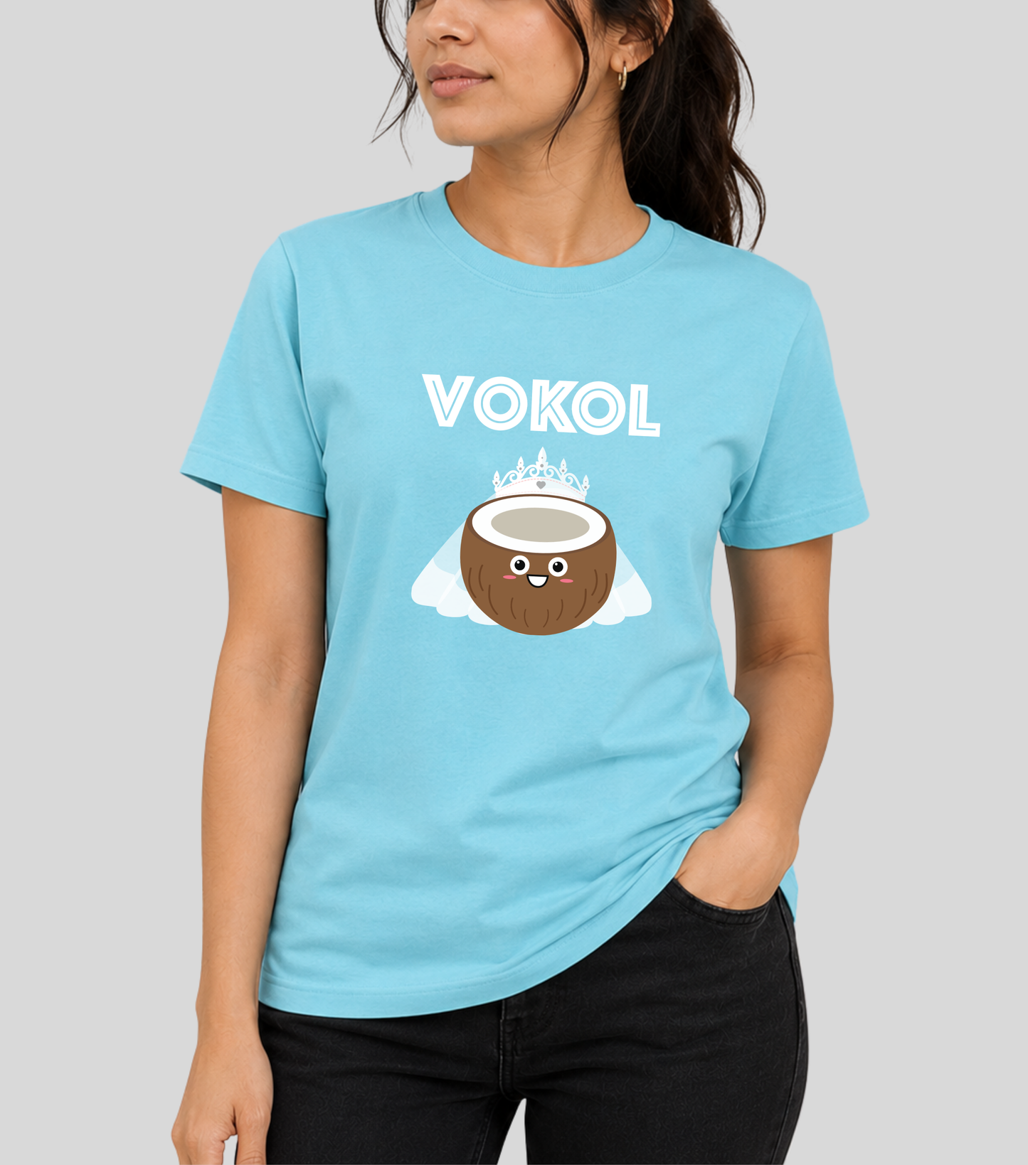 Wedding | Roce : Vokol Veil Tshirt | 100% Cotton | Unisex