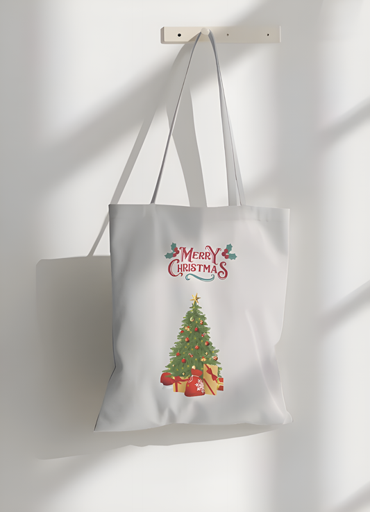 Tote Bag: Christmas Tree