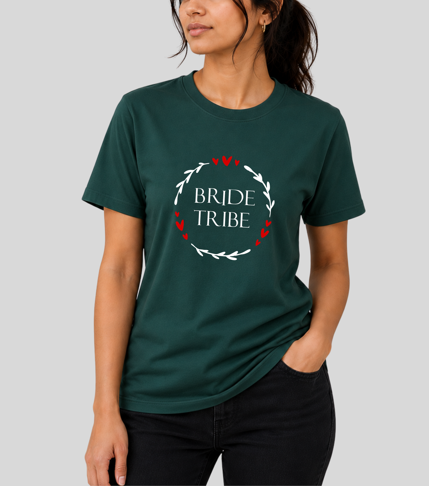 Wedding | Roce : Bride Tribe Tshirt | 100% Cotton | Unisex
