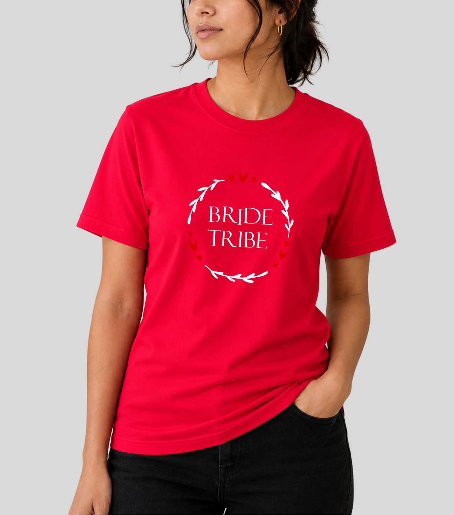 Wedding | Roce : Bride Tribe Tshirt | 100% Cotton | Unisex