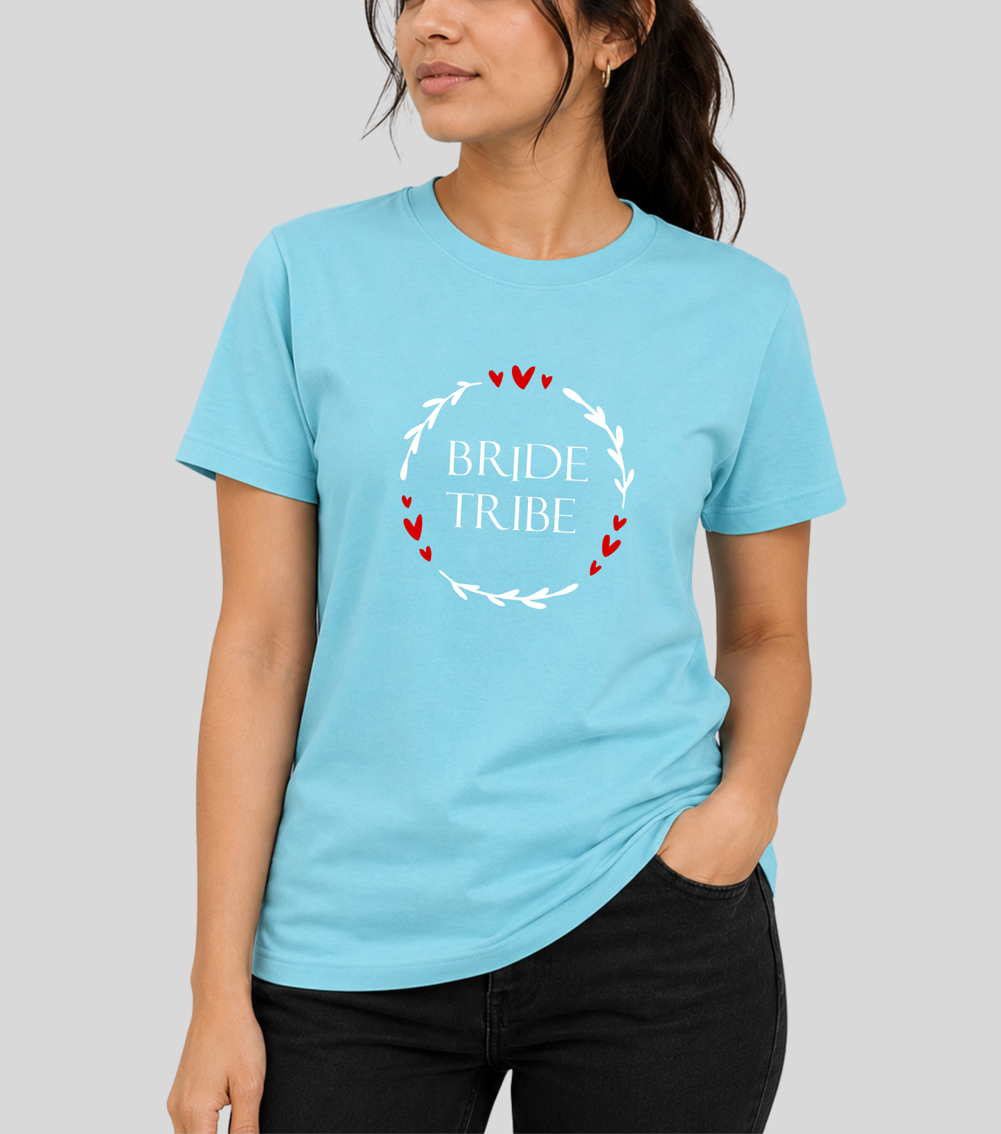 Wedding | Roce : Bride Tribe Tshirt | 100% Cotton | Unisex