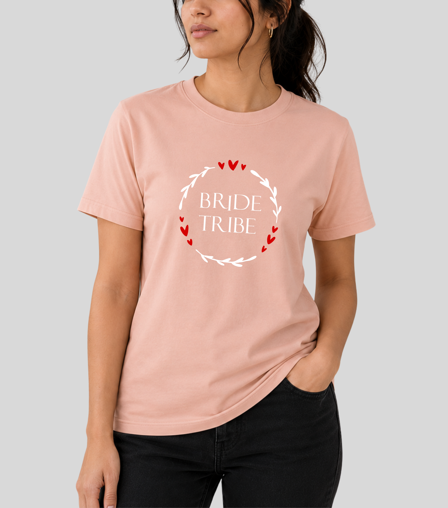 Wedding | Roce : Bride Tribe Tshirt | 100% Cotton | Unisex
