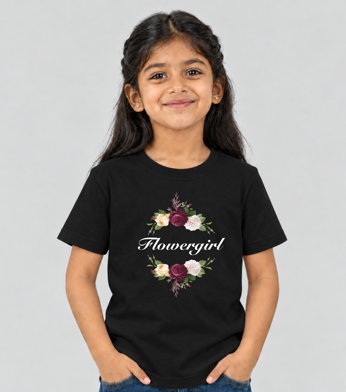 Wedding | Roce : Flowergirl T-shirt | 100% Cotton