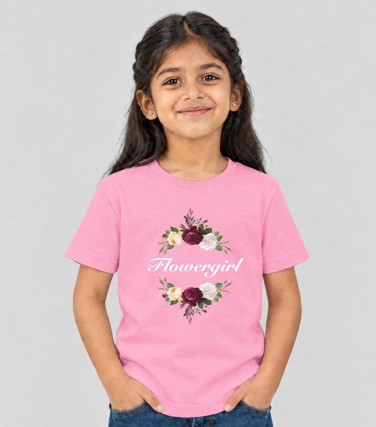 Wedding | Roce : Flowergirl T-shirt | 100% Cotton