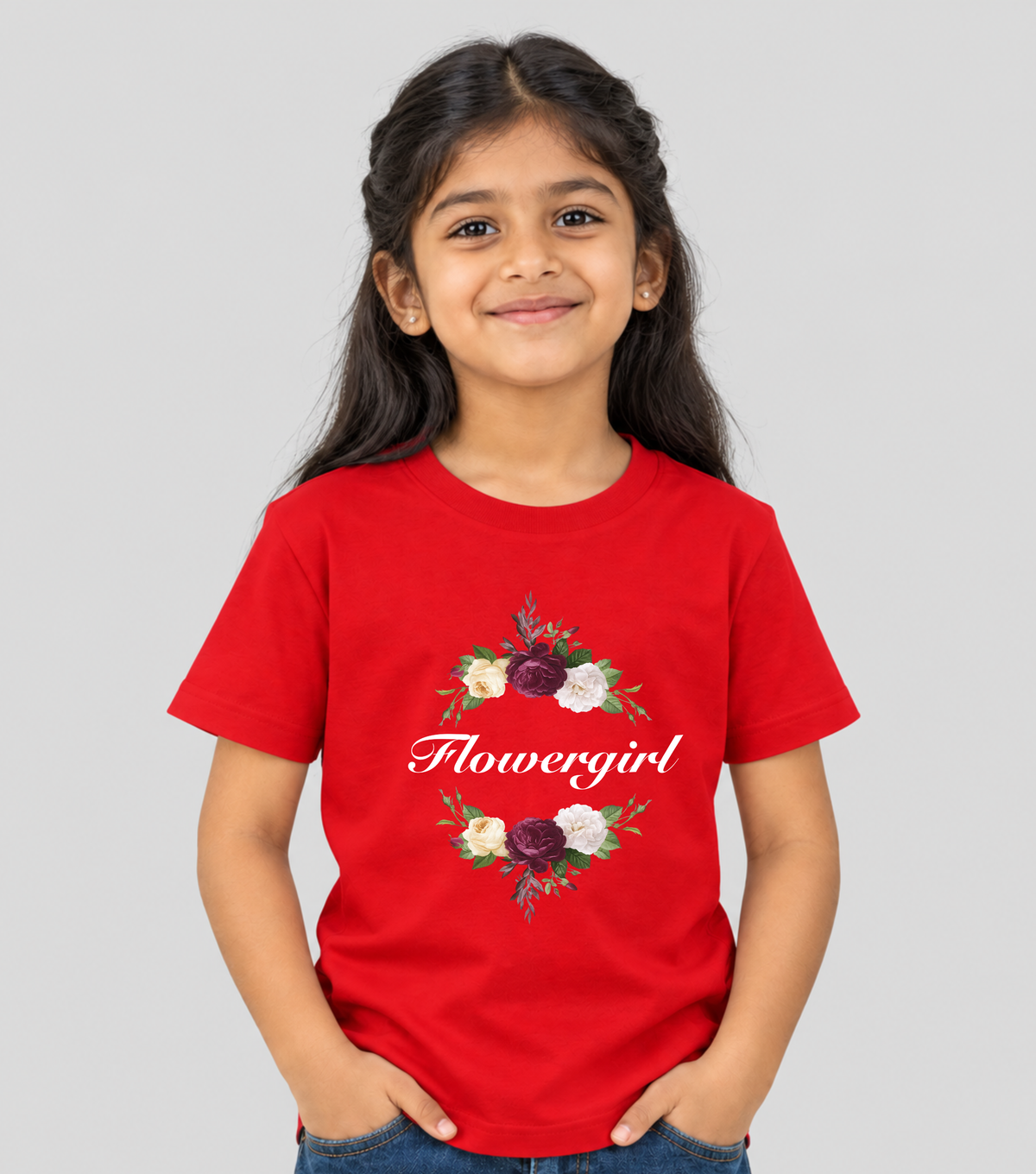 Wedding | Roce : Flowergirl T-shirt | 100% Cotton