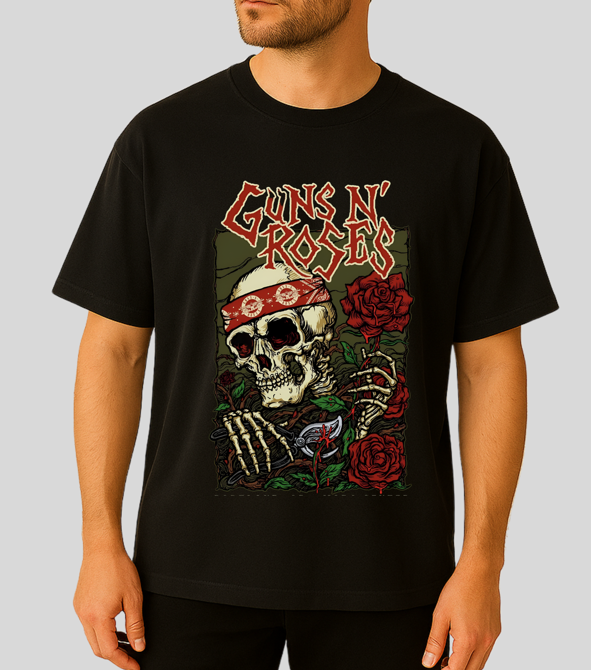 Guns N' Roses : Skull Graphics III | 100% Cotton | Unisex