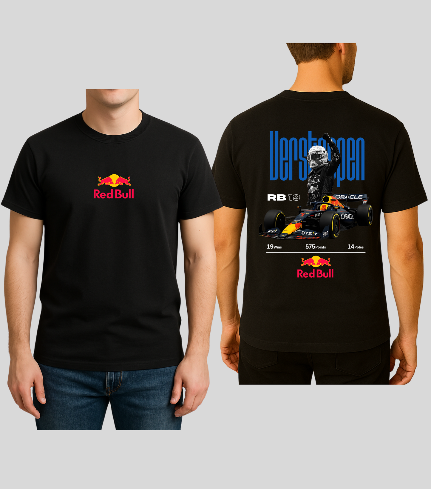Formula 1 : Max Verstappen RB 19 - RedBull Racing | 100% Cotton | Unisex