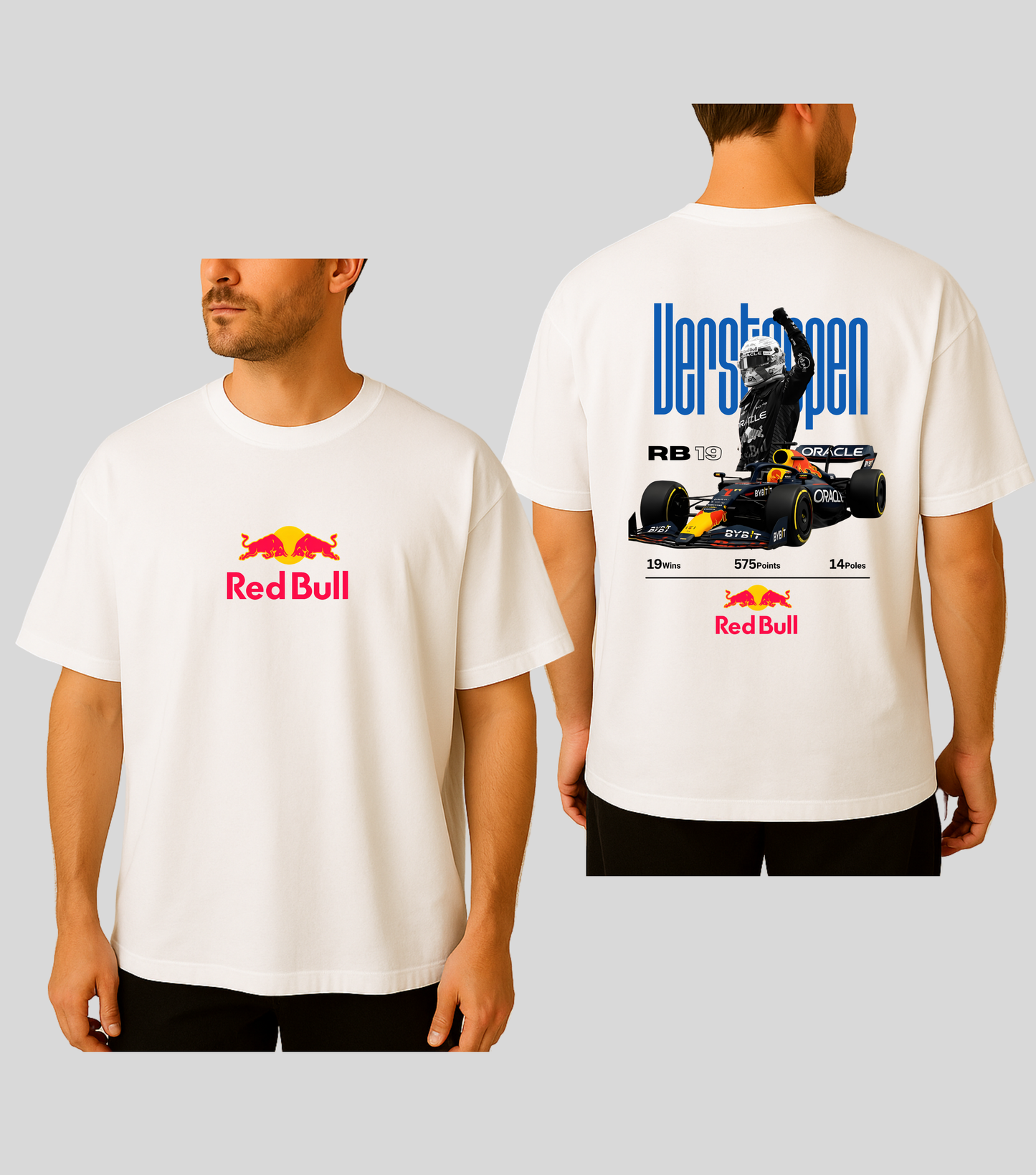 Formula 1 : Max Verstappen RB 19 - RedBull Racing | 100% Cotton | Unisex