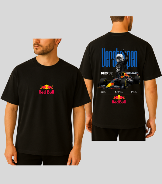 Formula 1 : Max Verstappen RB 19 - RedBull Racing | 100% Cotton | Unisex