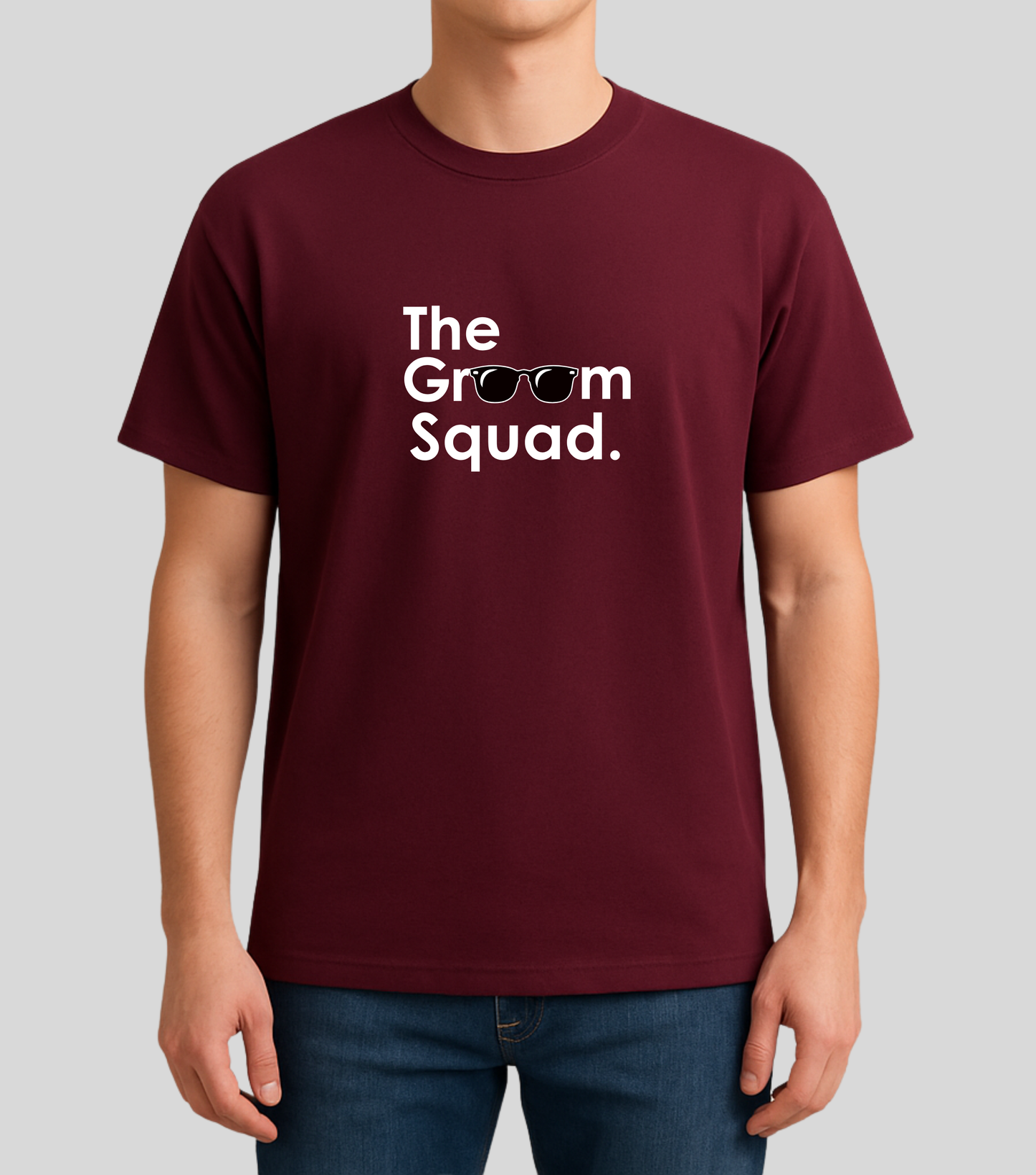 Wedding | Roce : The Groom Squad Glasses Tshirt | 100% Cotton | Unisex (Copy)