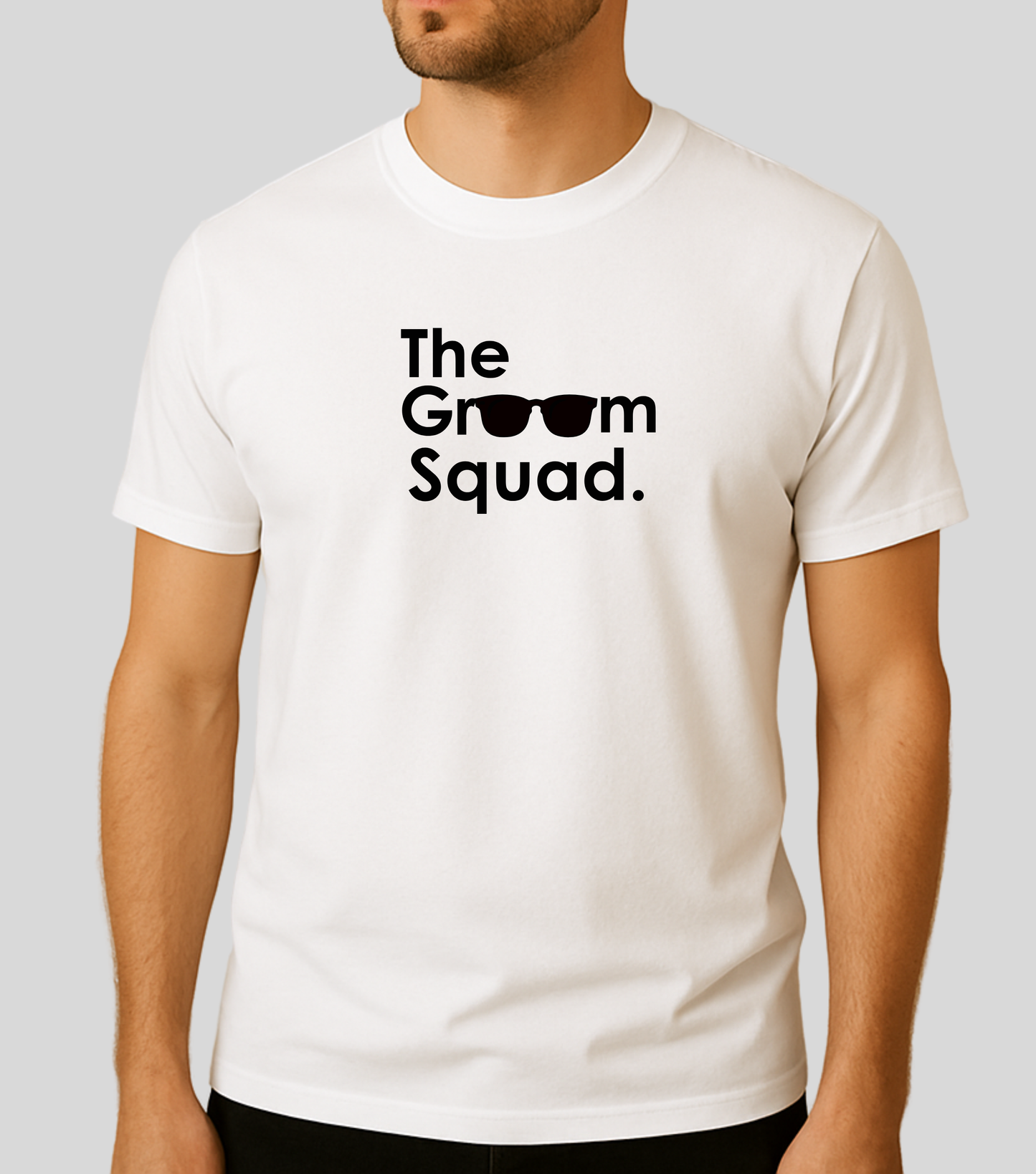 Wedding | Roce : The Groom Squad Glasses Tshirt | 100% Cotton | Unisex (Copy)
