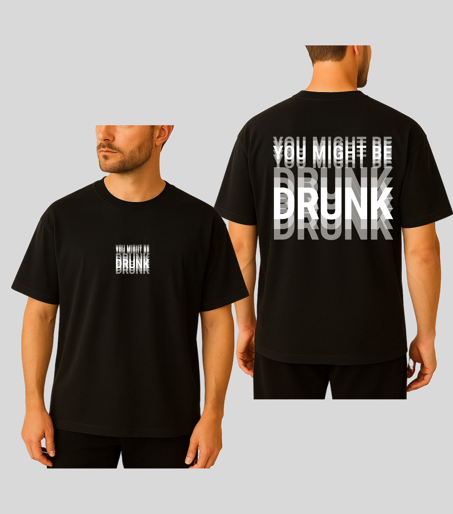 Formula 1 : Ice Man Inspired - You Must Be Drunk | 100% Cotton | Unisex